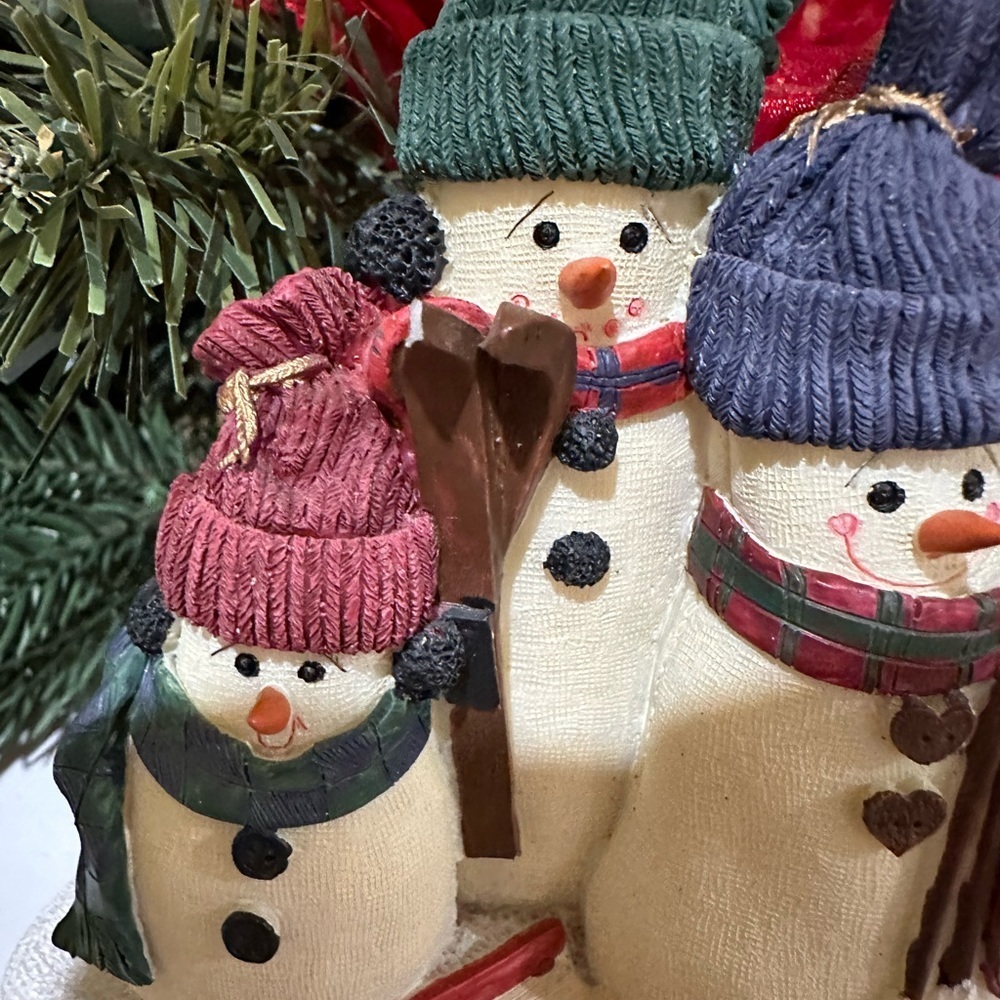 Festive Snowman Stocking Hanger - Picture 3 of 6
